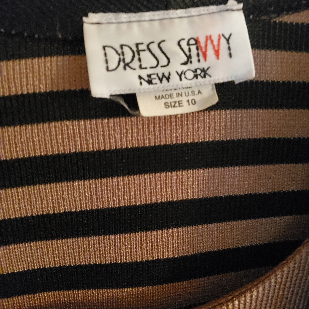 Dress Savvy Knit Top,layered Look S 10 - Picture 5 of 7